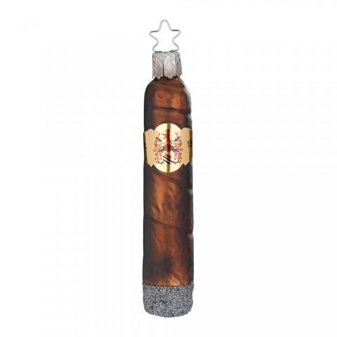 NEW - Inge Glas Glass Ornament - Cigar